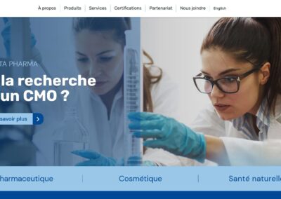 Delta Pharma – Site WordPress