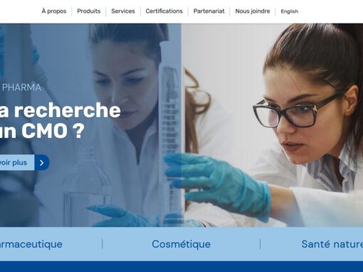 Delta Pharma – Site WordPress