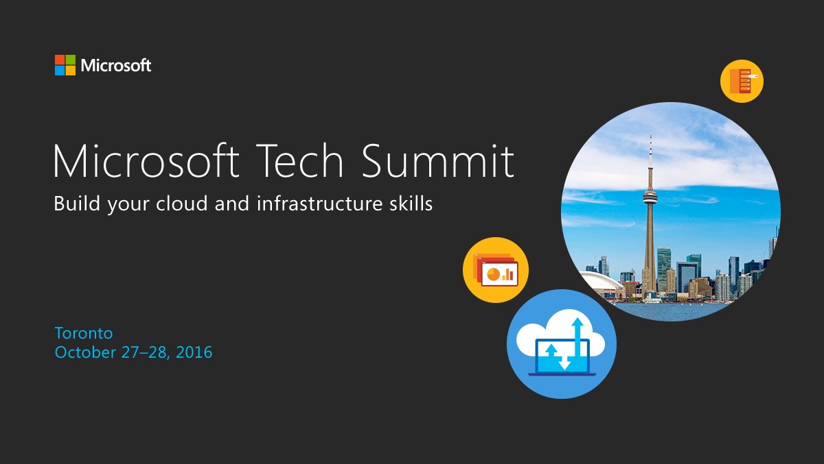 TechSummit 2016 – Microsoft donne un aperçu du futur.