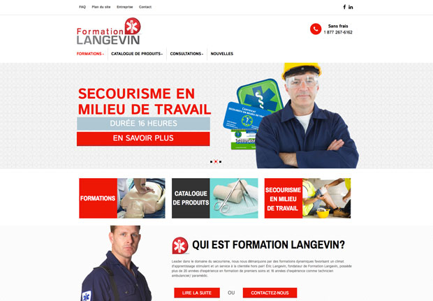 Formation Langevin – Site PrestaShop